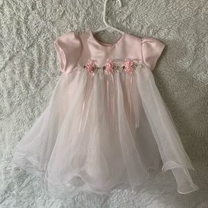 Light pink short sleeved Toddler dress